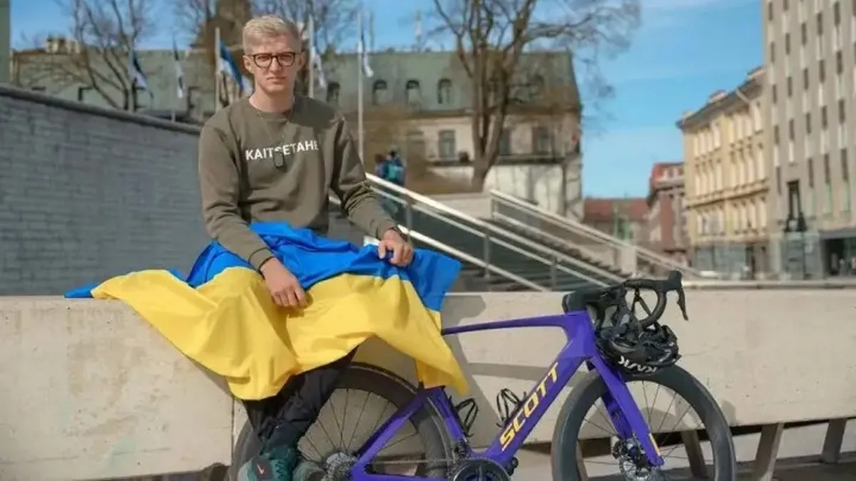 У Литві чоловік напав на велосипедиста через українську символіку: його засудили до реального терміну