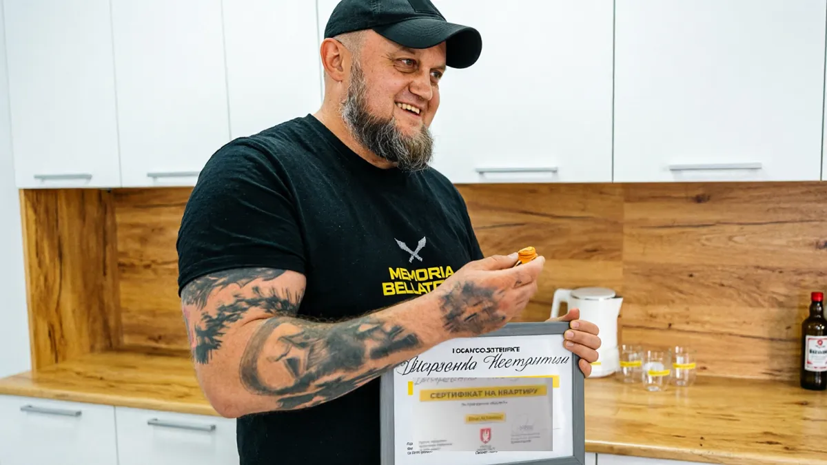 Захисник Маріуполя Олександр Афендіков отримав житло від Ахметова: «Серце Азовсталі» та Шахтар його підтримали