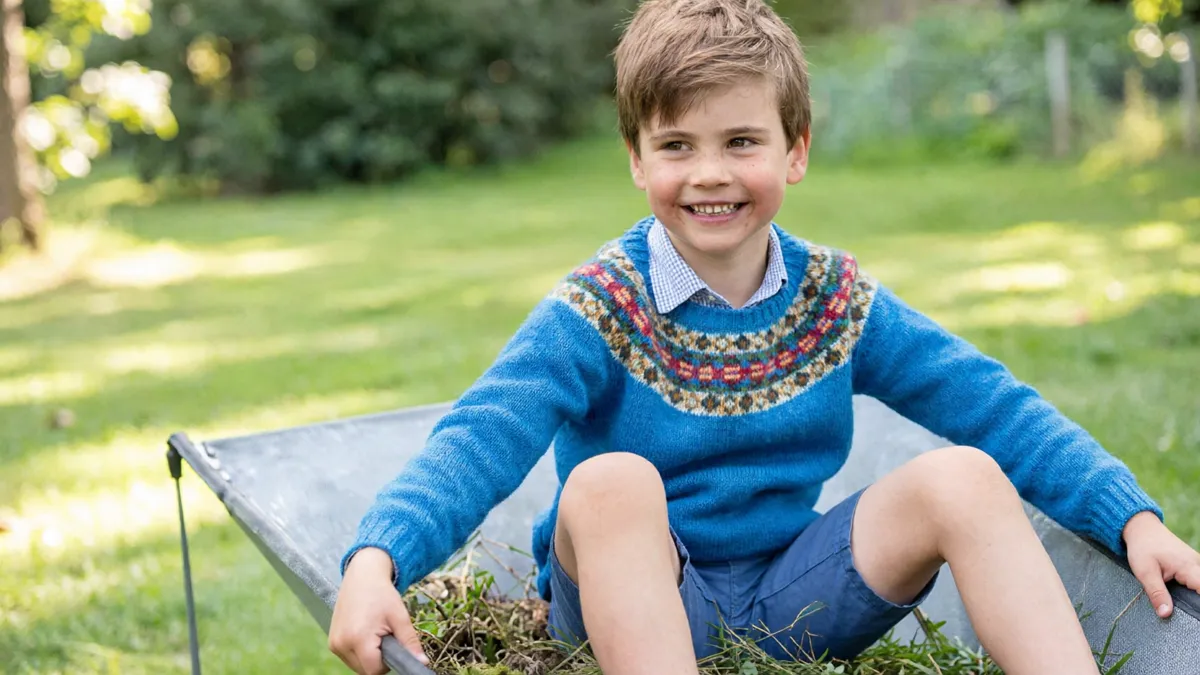 «З днем ​​народження, Луї! Сьогодні 8!»: Кенсінгтонський палац привітав принца новим фото