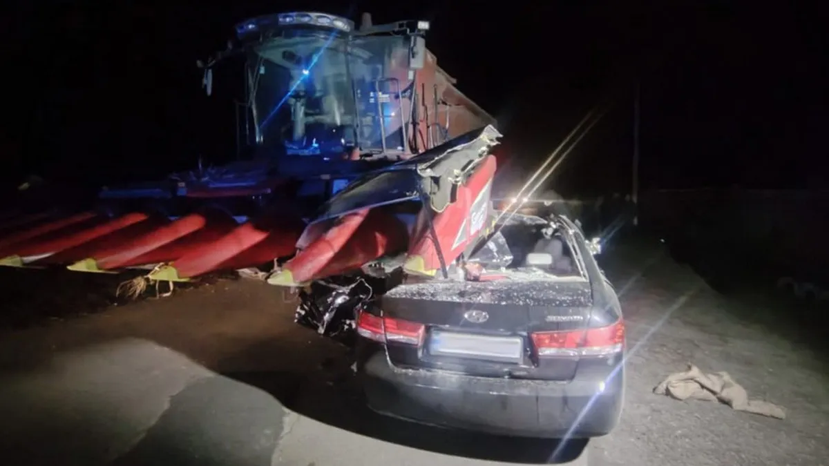 Комбайн забрав життя молодої жінки: на Чернігівщині сталася моторошна ДТП