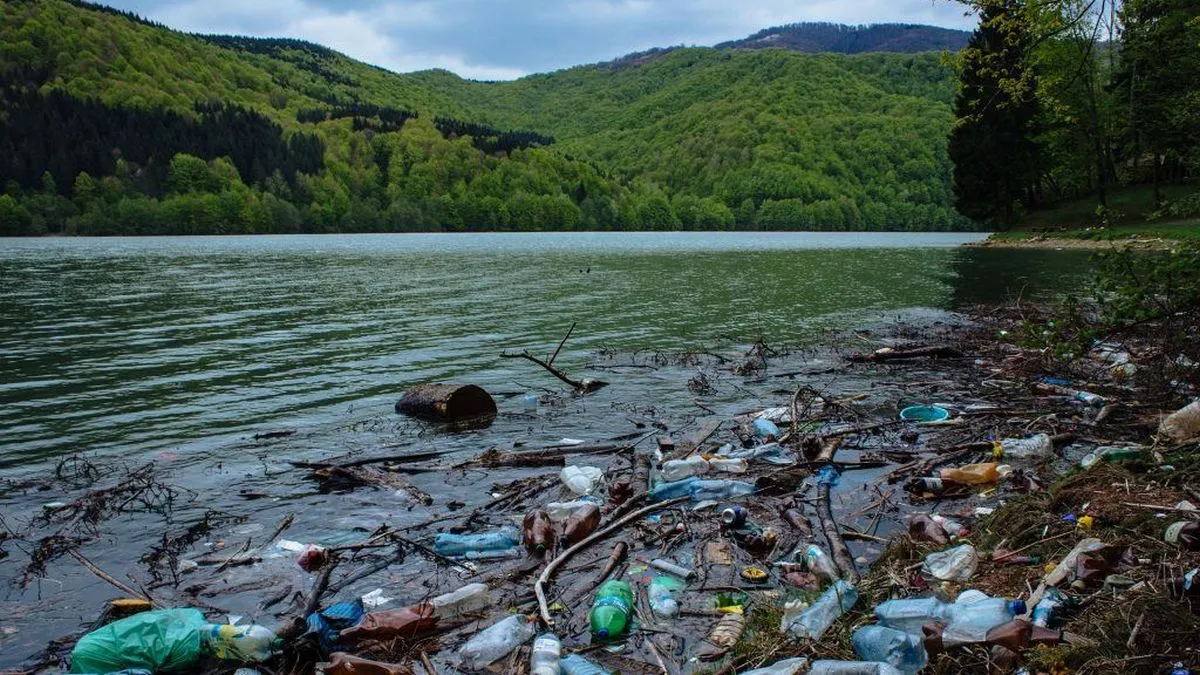 вода, сміття