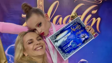 Донька Лілії Ребрик здобула перше місце на гімнастичному турнірі: акторка показала фото 8-річної Поліни