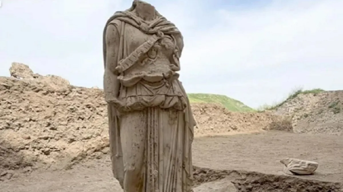 У Лаодікеї знайшли 2-метрову статую Афіни: археологи розкрили нові деталі античного театру