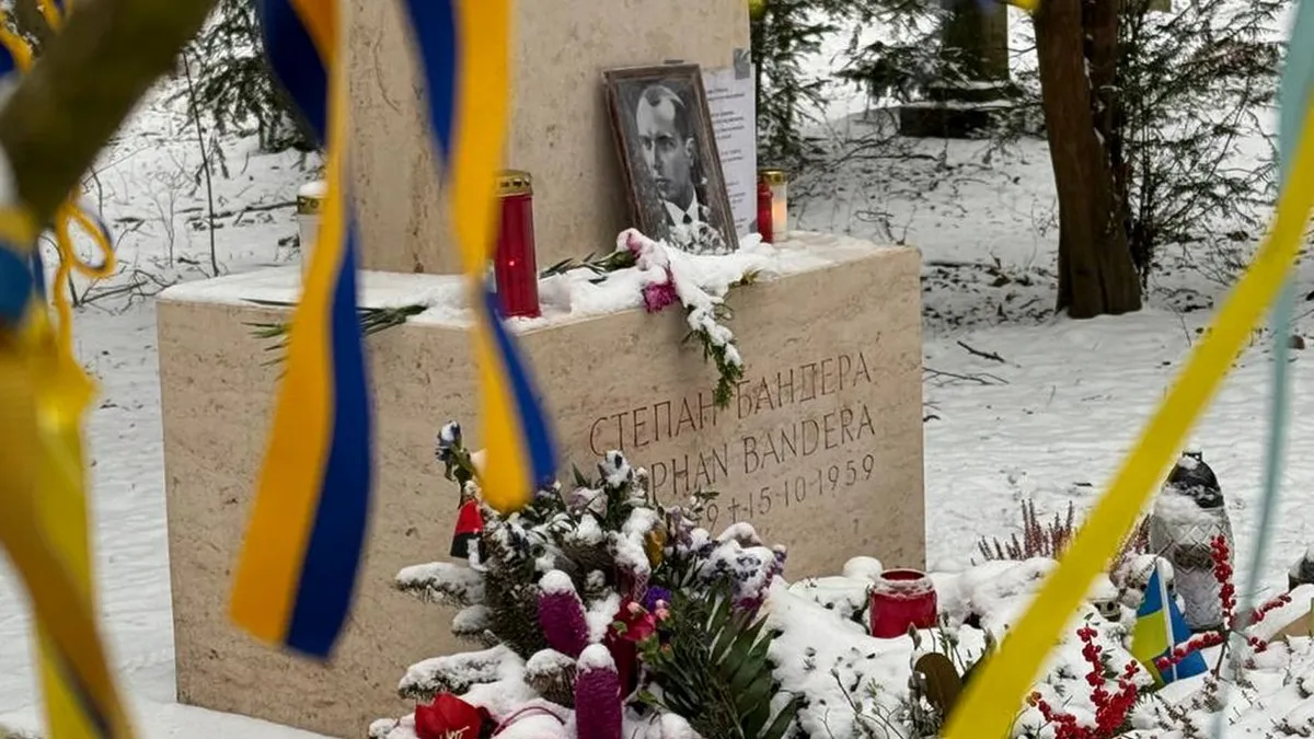 бандера, могила