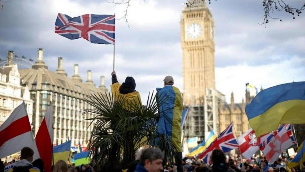 україна, британія, біженці