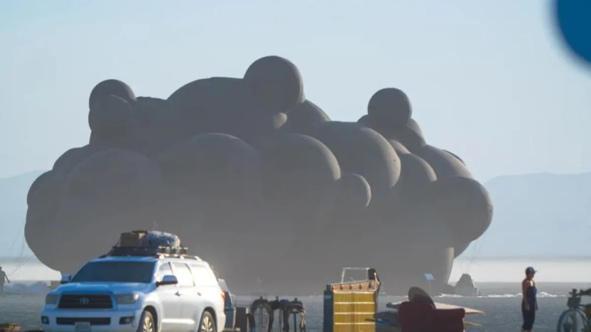 На фестивалі Burning Man було знищено українську інсталяцію: вона простояла тільки один день