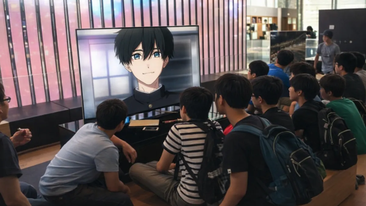 аніме, школа