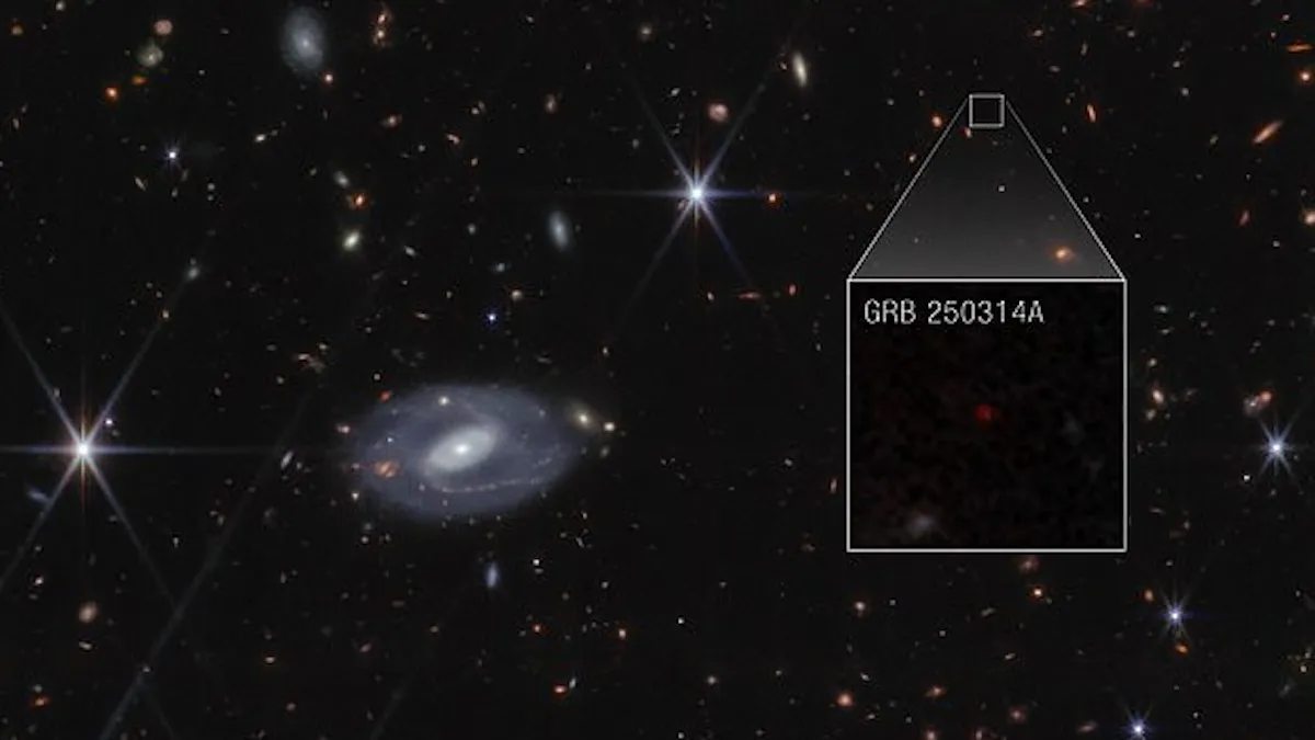 Крик раннього Всесвіту: телескопи зловили давній гамма-імпульс із відстані 13 млрд років