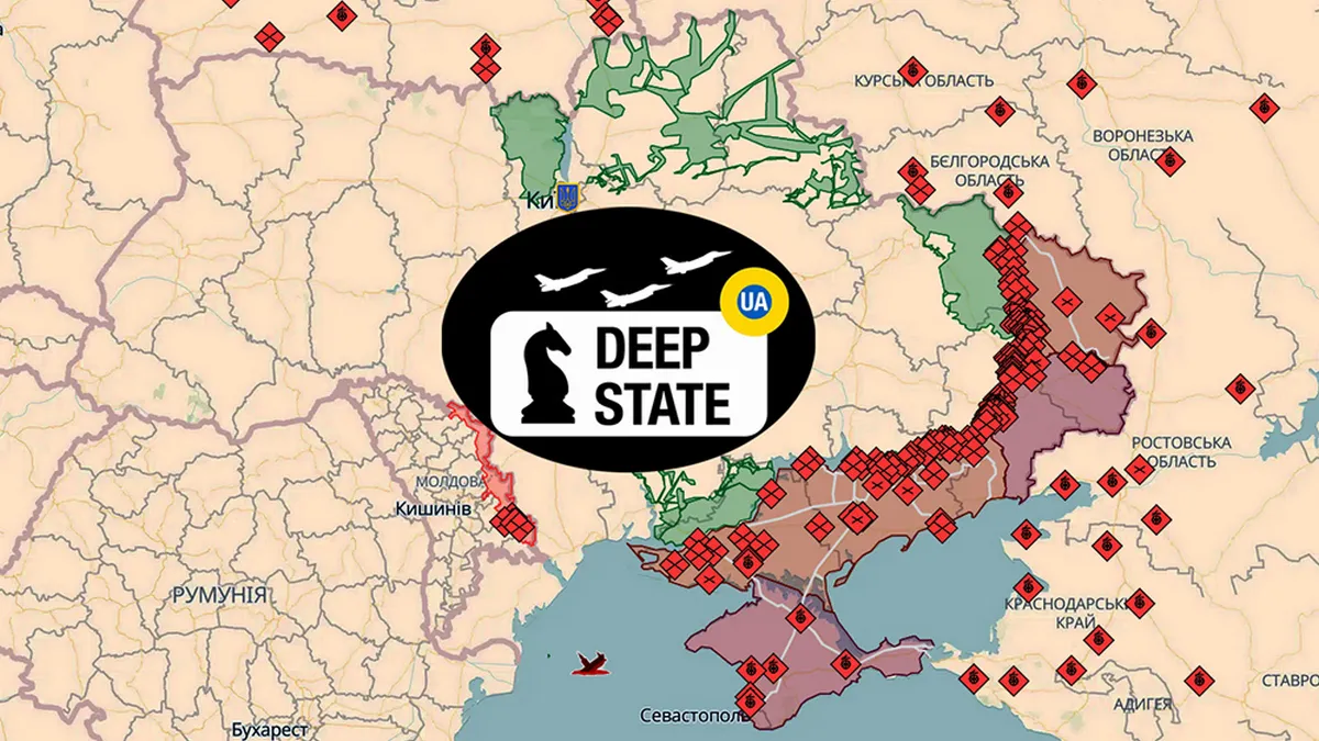 Діп Стейт від А до Я: що це таке та як працює найточніша інтерактивна карта війни в Україні