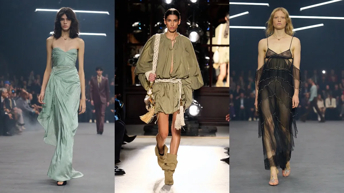 П'ять суконь, які підкорять весну 2026: від драпірування до напівпрозорих тканин