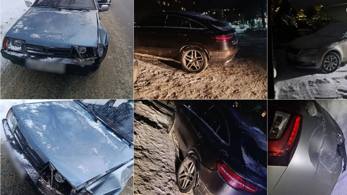 Напився, пошкодив два авто й дістав шість адмінпротоколів: епічне комбо чоловіка з Сум в перший день 2026 року