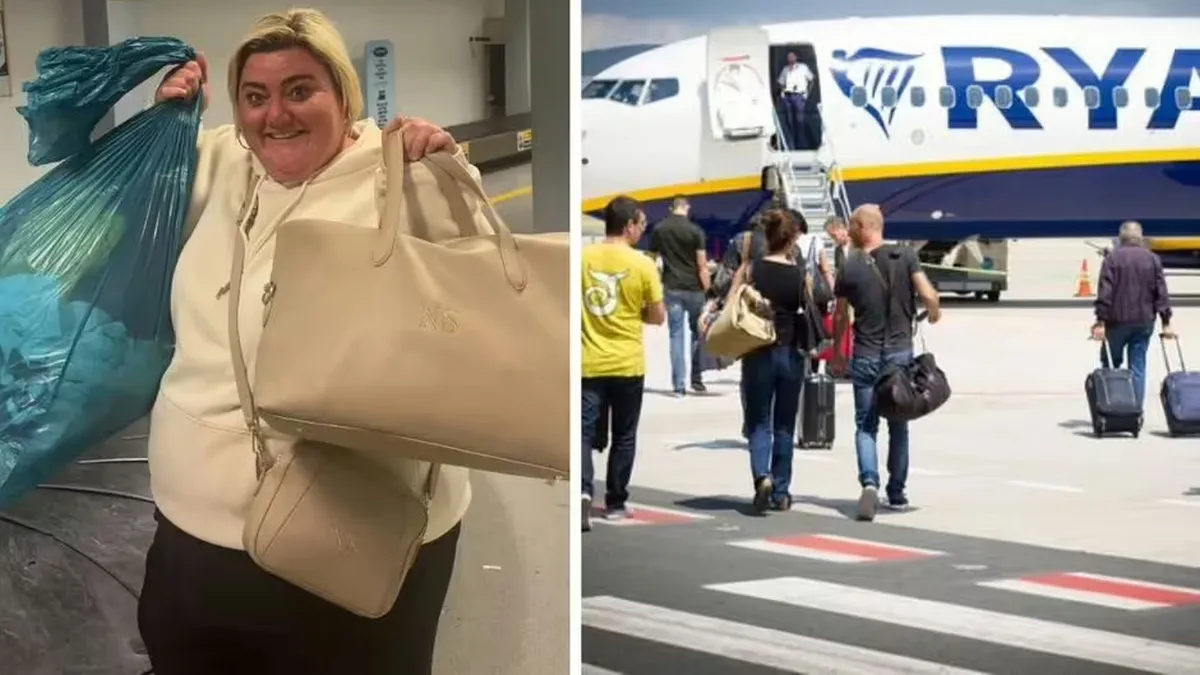 Сміттєвий пакет допоміг уникнути штрафу від Ryanair: жінка обійшла правила та зірвала оплески всього салону