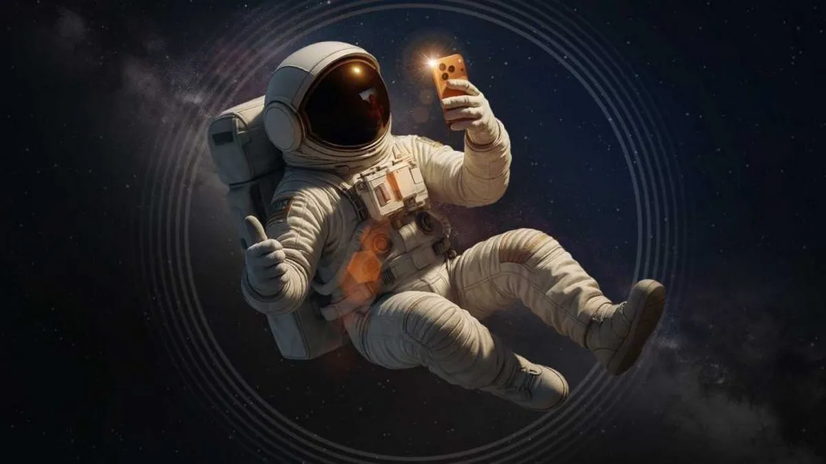 nasa, смартфон, космос