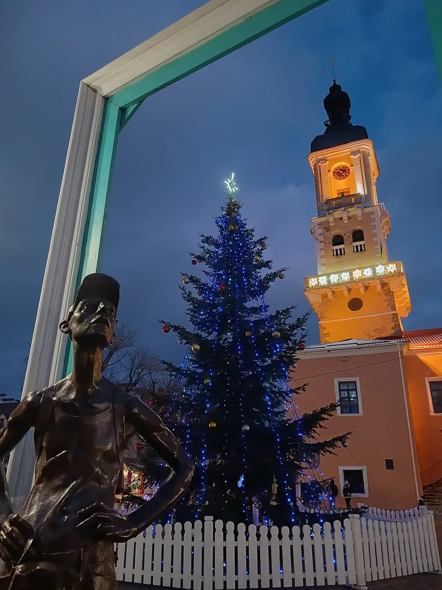 Різдвяний Кам’янець-Подільський. Фото ТІЦ Кам'янець-Подільський