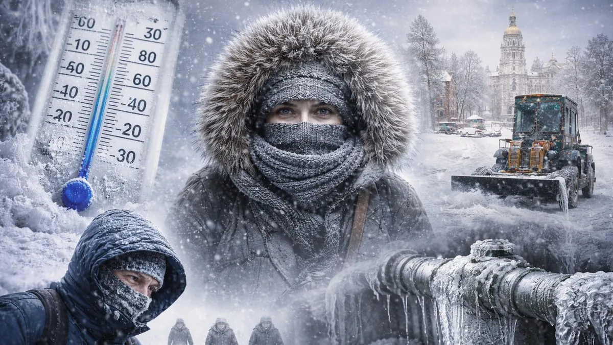 Потужний холодний фронт наближається: синоптики попереджають про -30° у Києві та на півночі