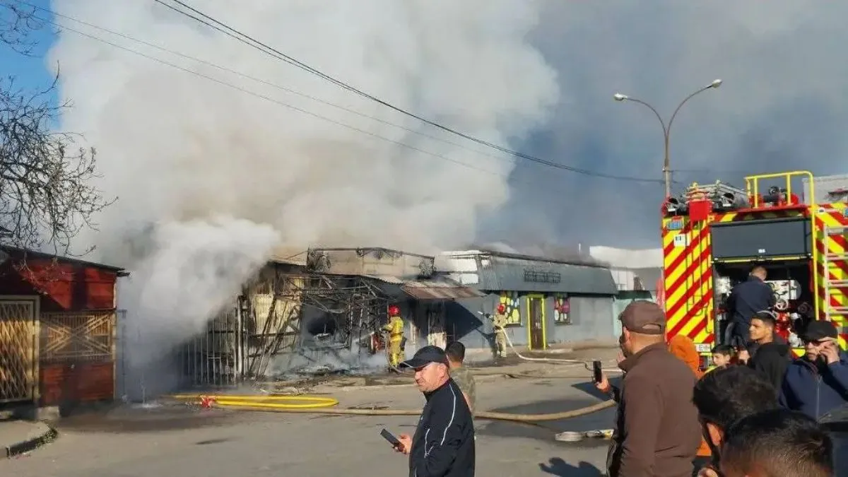 В Ужгороді палав один з найбільших базарів міста – «П'яний ринок»: що відомо