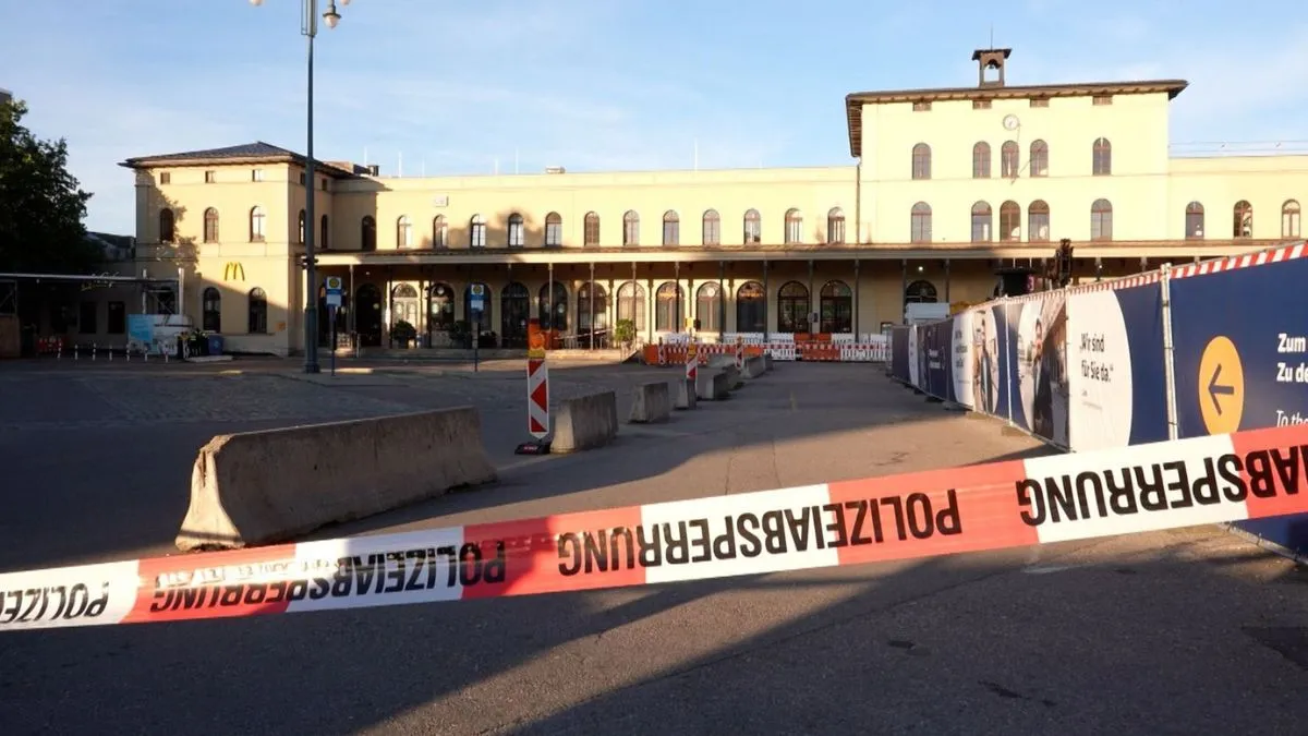 На залізничному вокзалі в німецькому Аугсбурзі пролунав вибух: постраждало двоє громадян України – подробиці