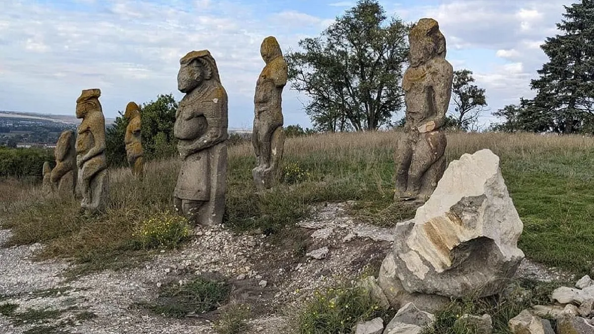 Спадщина половців: українець спочатку хотів закатати половецьку бабу в бетон, а потім вирішив заробити