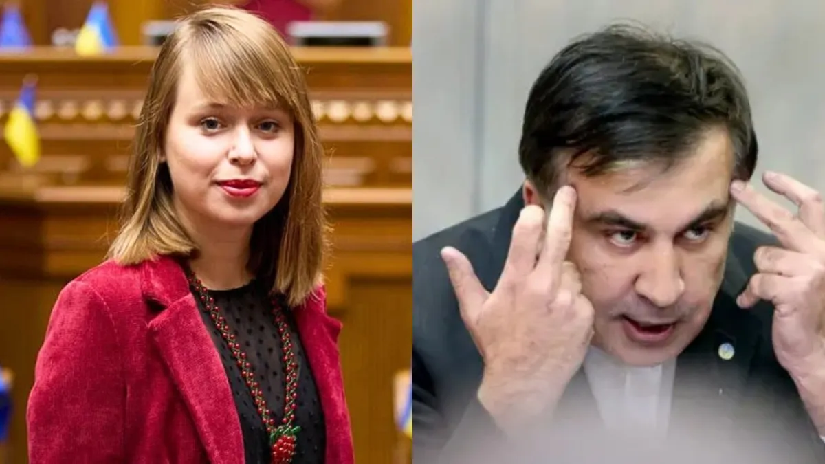 Хоче стягнути аліменти: народна депутатка Ясько подала позов до суду на Міхеіла Саакашвілі