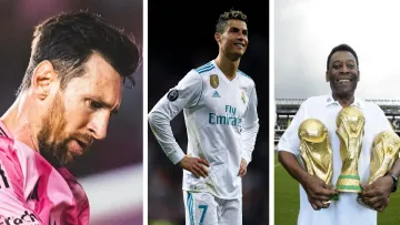 Хто кращий — Пеле, Мессі чи Роналду? Статистика дала чітку відповідь