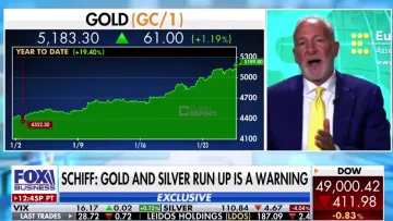 «У золота немає стелі, бо в долара немає дна»: Пітер Шифф попередив про фінансовий крах США