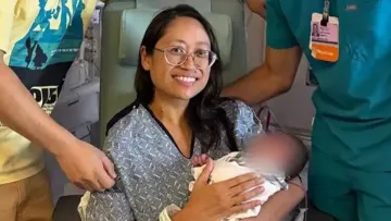 Збиралася видалити 10-кілограмову пухлину, а стала мамою: у США сталася неймовірна медична історія