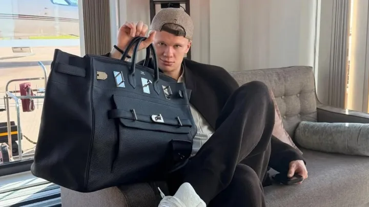 Найдорожчий футболіст світу полюбляє сумки по $50 000: колекція Birkin Ерлінга Холанда