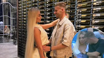 Матч без голів, але з декольте: футболіст під час гри ховав «очі» коханої від телекамер – вийшло не дуже