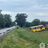 На Полтавщині сталася ДТП за участю шкільного автобуса: чи постраждали діти