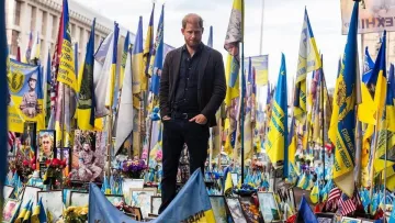 «Немов у лабіринті»: принц Гаррі розповів, що його зворушило найбільше під час візиту у Київ