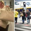 Сміттєвий пакет допоміг уникнути штрафу від Ryanair: жінка обійшла правила та зірвала оплески всього салону