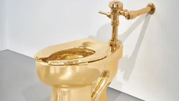 Януковичу до уваги: на аукціоні в США можна придбати справжній золотий унітаз