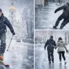 Льодовий апокаліпсис в Україні: мешканці Києва одягають лижі, а вулиці інших міст перетворилися на ковзанку