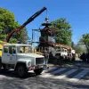 У Полтаві на місці памʼятника російському царю Петру І встановили новий експонат: що красується на постаменті