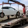 У Львові евакуатор забрав карету: курйозний момент із кінським візком