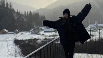 А де ж Цимбалюк? Переможниця «Холостяка» опублікувала знімки з Буковеля, де вона сама