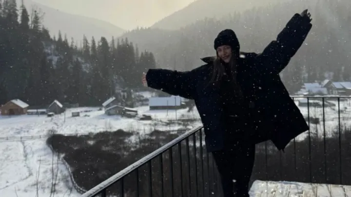 А де ж Цимбалюк? Переможниця «Холостяка» опублікувала знімки з Буковеля, де вона сама