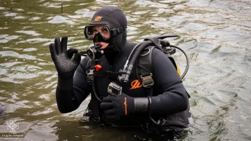 Крига, глибина і ризик: як водолази ДСНС врятували столичну ТЕЦ кропіткою роботою після російського обстрілу