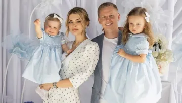Зінченко показав сімейне святкування Великодня: зворушливе відео футболіста з дружиною та дітьми