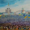 Картини вінницького художника оцінили в 8 мільйонів гривень – ось що він зобразив на полотнах