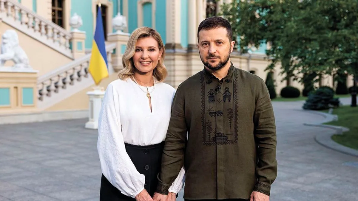 Олена і Володимир Зеленські з’явилися на заході: що вдягнула перша леді