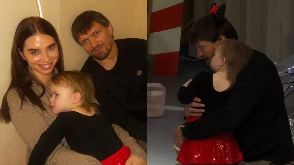 «Маленька любов»: дружина Олександра Усика показала, як боксер доглядає за донечкою