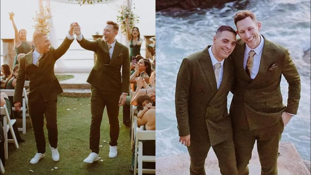 Зірка «Холостячки» зі Златою Огнєвич Андрій Хветкевич і його чоловік вперше «стануть‎» батьками: миле фото