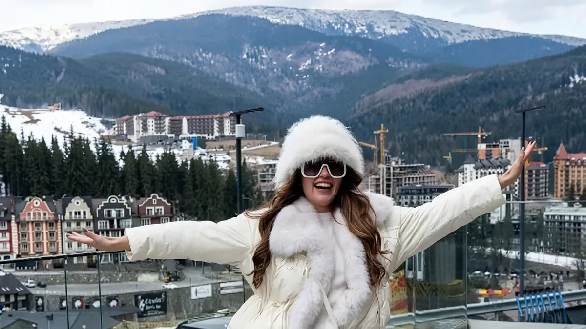 «Моє улюблене місце в Буковелі»: Наталка Денисенко показала спокусливі фото з відпочинку в горах