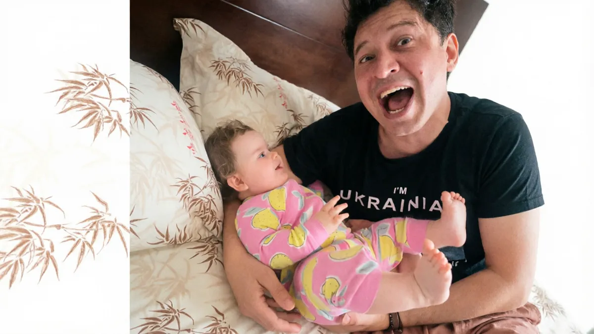 «Люблю тебе, моя крихітка»: Андрій Джеджула зворушив мережу яскравим відео привітання доньки