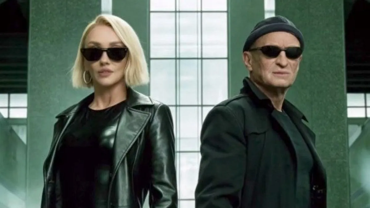 «Матриця» у стилі Полякової та Буряковського: українська співачка показала кумедне відео зіркової пари