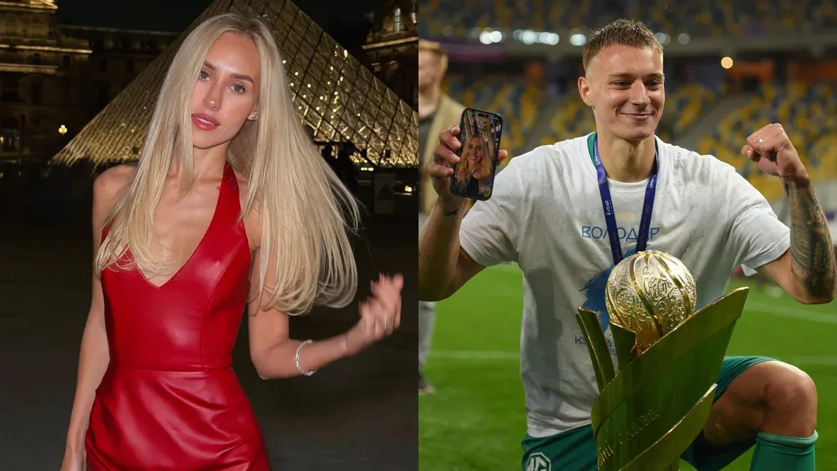 Обіймає коханого за шию біля вікна: Даша Квіткова показала палкі кадри з футболістом Динамо Бражком 