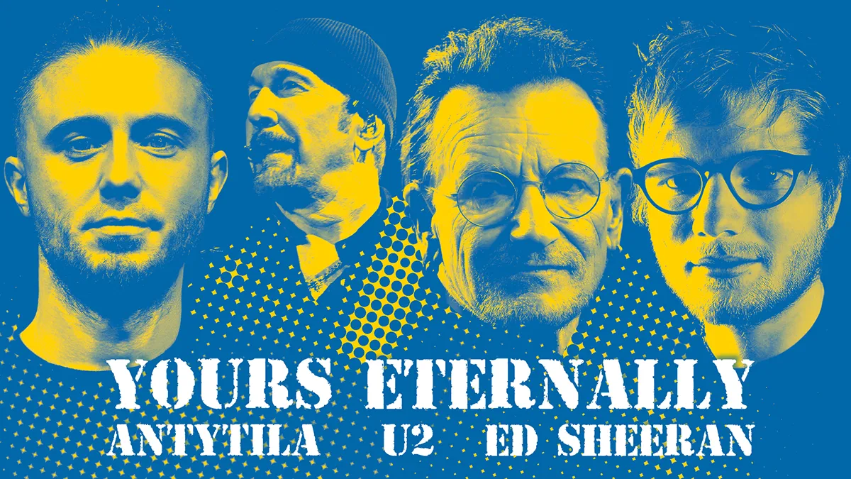 «У них також було це трохи чорне почуття гумору»: гурт «Антитіла» випустив спільну пісню з U2 та Едом Шираном