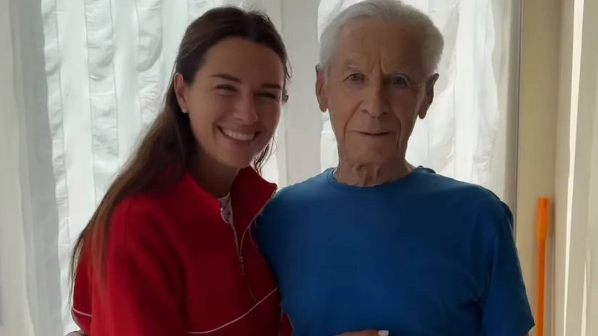 «Головний скарб нашої родини»: Христина Решетнік показала 92-річного дідуся