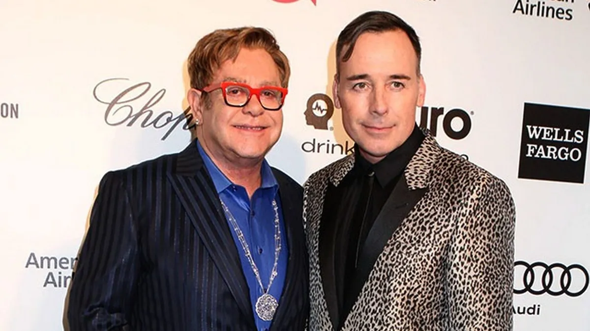 «Щодня вражаєш і надихаєш»: чоловік Елтона Джона зворушив привітанням коханого з 79-річчям